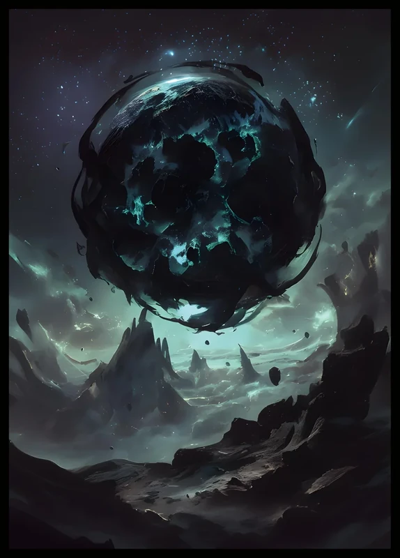 MTG Card Sleeves - Swamp - Planet Basic Lands Series - Ultra Clear Front & Matte Finish Back, 100 Count Standard Size Matte Art Sleeve for Magic The Gathering