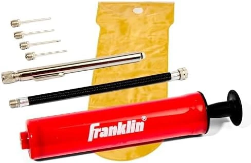 Franklin Ball Maintenance Kit: Pump, Needles & Pressure Gauge (Pack of 6)