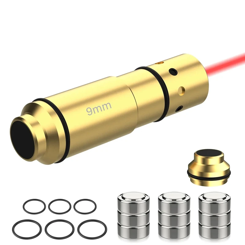 9mm Laser Training Cartridge for Dry Fire Training System