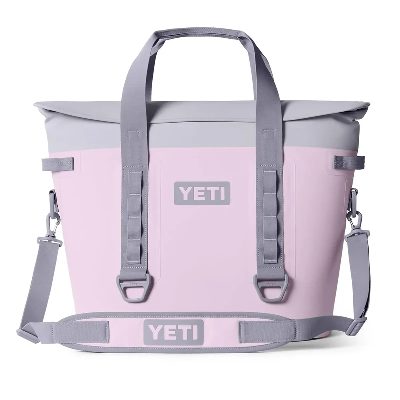YETI Hopper M30 Portable Soft Cooler with MagShield Access, Cherry Blossom