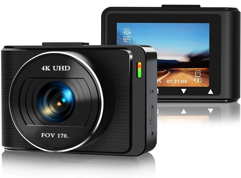 Nezion Dual Dash Cam Front & Rear - 4K+1080P Night Vision