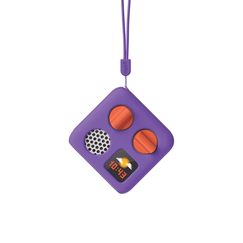 Yoto Mini Jacket - Grape Soda Silicone Sleeve with Wrist Lanyard