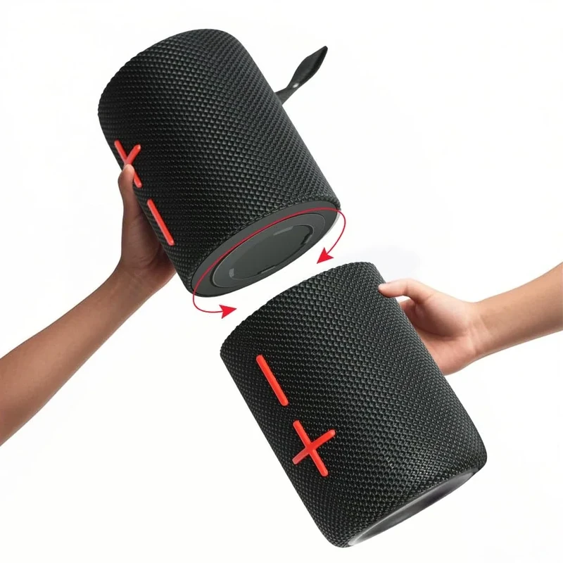 CYBORIS 2 in 1 Portable Splittable 40W Dual Bluetooth Speaker, Waterproof Split Wireless Speaker V5.3 with Deep Bass Loud Stereo Sound, 24H Playtime, True Wireless Pairing for Home, Outdoor or Travel
