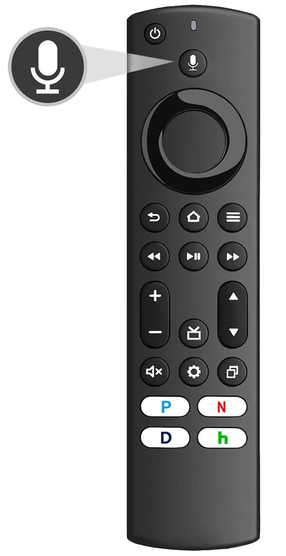 New Replacement Voice Remote for All Insignia Toshiba Pioneer Smart TVs, Remote Control Compatible with Omni TV and 4 Series Smart TV