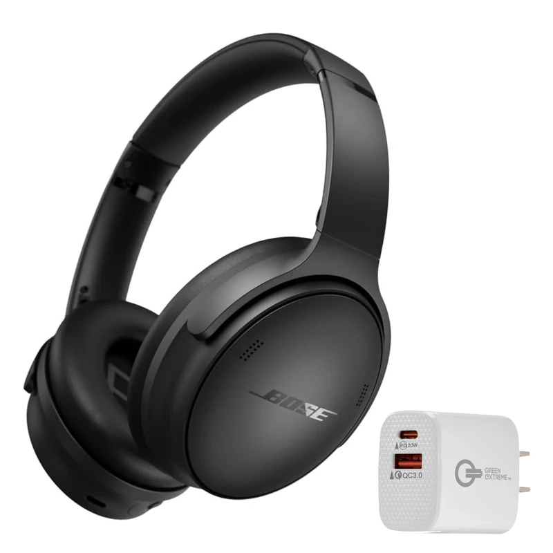 Bose QuietComfort Noise Cancelling Headphones + 20W 2-Port Charger