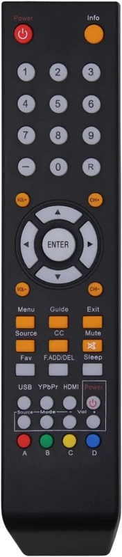 Universal Sceptre Remote Control Replacement for All Original Sceptre TV Remote (8142026670003C)