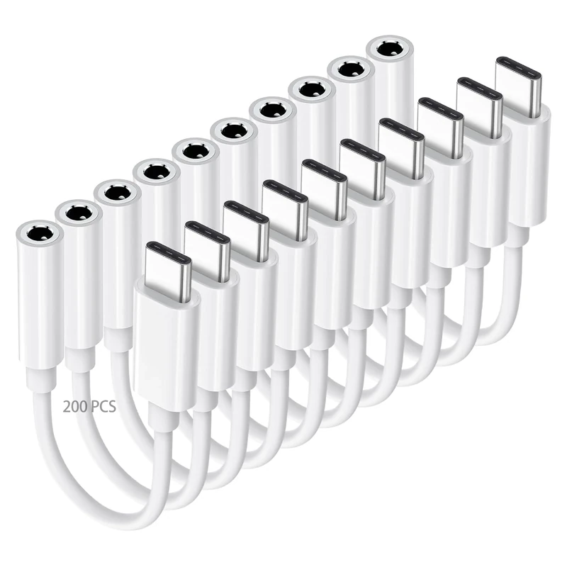 Htrenc USB-C to 3.5mm Adapter - Hi-Fi Audio for iPhone 17 S23 MacBook