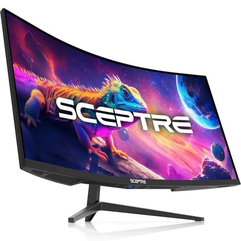 Sceptre 34-Inch Curved Ultrawide WQHD Monitor 180+Hz C345B-QUT168
