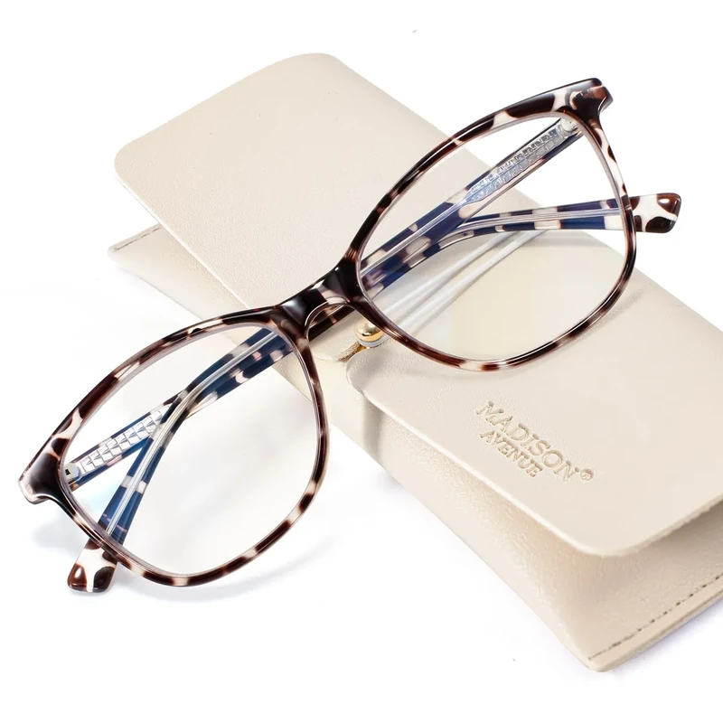 Madison Avenue TR90 Blue Light Blocking Glasses - UV/Glare Protection