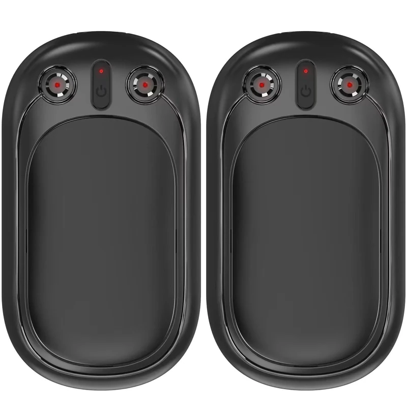 Hand Warmers Rechargeable, SECHKISS 2-Pack 5000mAh Reusable Portable Hand Warmer, 2 in 1 Electric Pocket Warmer Great for Outdoor, Hunting, Golf, Camping, Warm Gifts for Women Men…