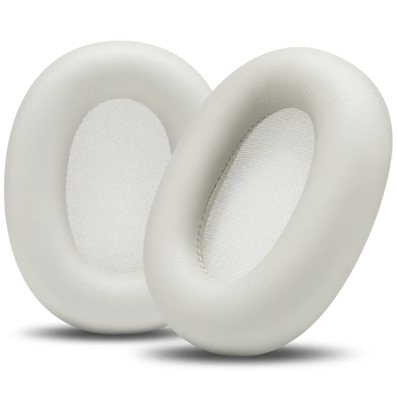 WC PadZ XM6 – Premium Replacement Earpads Compatible with Sony WH-1000XM6 Headphones by Wicked Cushions | Enhanced Comfort, Durable PU Leather & Sound Isolation | Platinum Silver