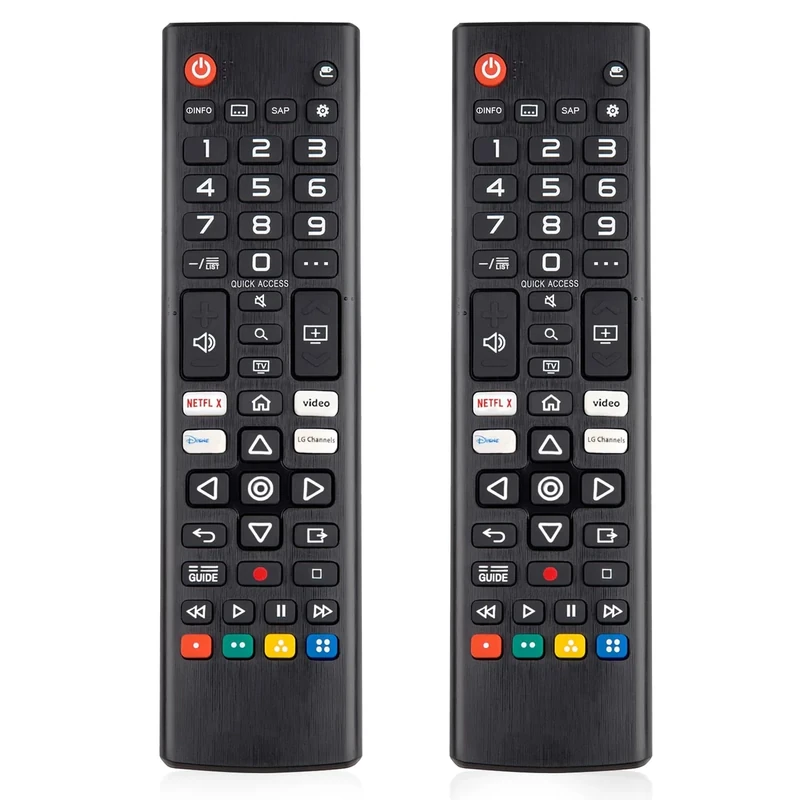 (Pack of 2) Universal Remote for All LG Smart TV, Replacement Compatible All LG LCD LED OLED UHD HDTV 3D 4K Smart TV Remote Control