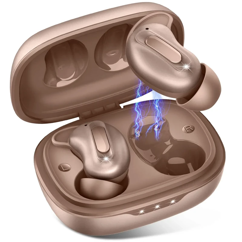 aggoo D20 ANC Earbuds - Bluetooth 5.4, 48h Playtime, IP7 Waterproof