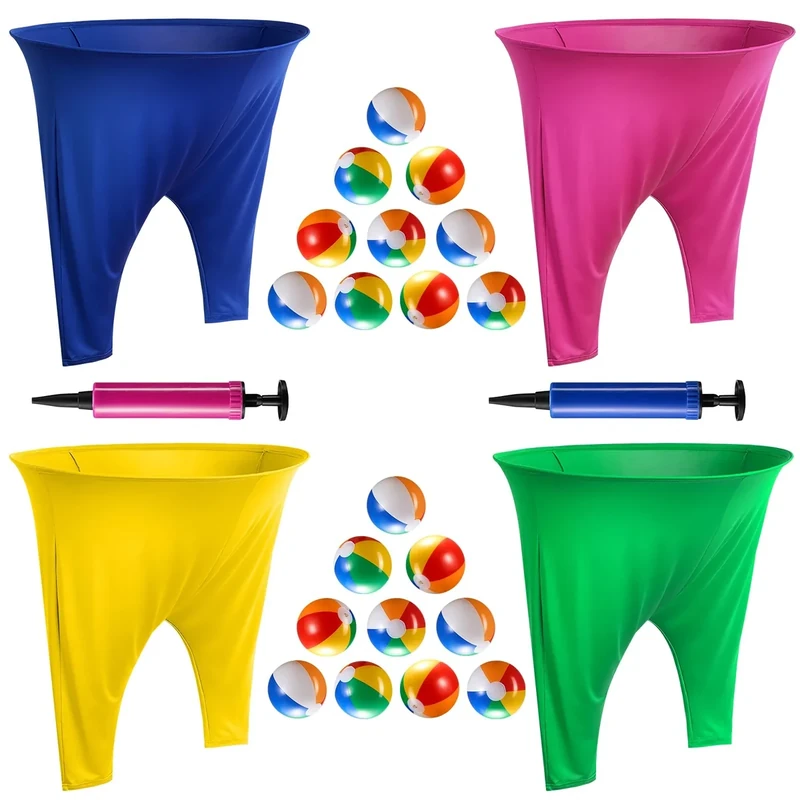 AODANC Granny Pants Yard Game Sets,Granny Pants Family Party Outdoor Games with Bouncy Balls for Adults and Kids,The Family Reunion Ultimate Backyard Party Games (Children's Sizes)