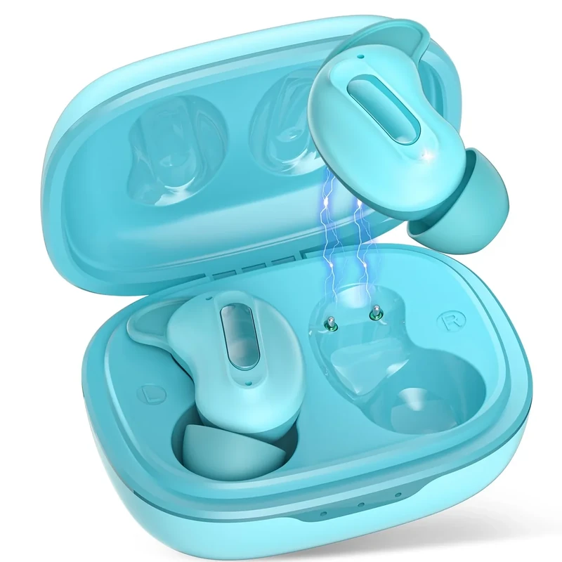 aggoo D20 Sleep Earbuds - Mini ANC Bluetooth 5.4, 48h Play, IP7