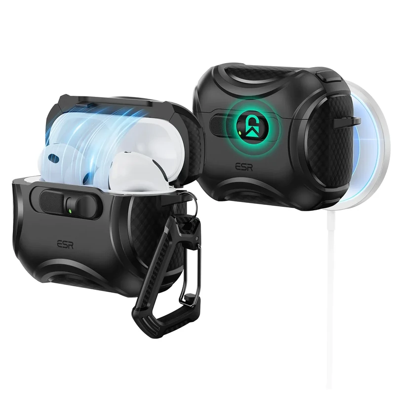 ESR AirPods Pro 3 Case 2025 - MagSafe, Drop-Proof Lock, Easy Open