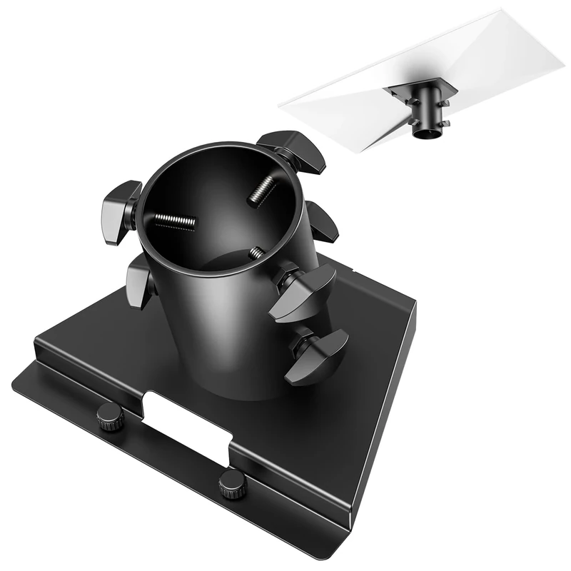 Starlink Gen 3 Pipe Adapter, Starlink Gen 3 Mount, Starlink Pole Mount, Starlink Mounting Kit for Starlink Standard Dish V3，fits masts from 1.1-2.1in (28-54mm)