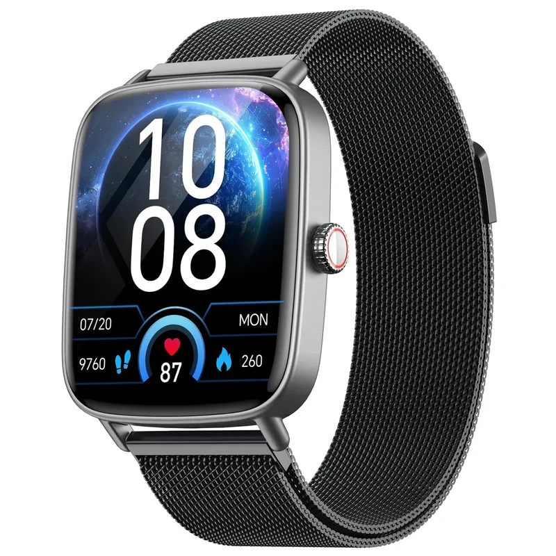 aeac 1.85" Smartwatch - Bluetooth 5.3, 100+ Modes, IP68 Waterproof