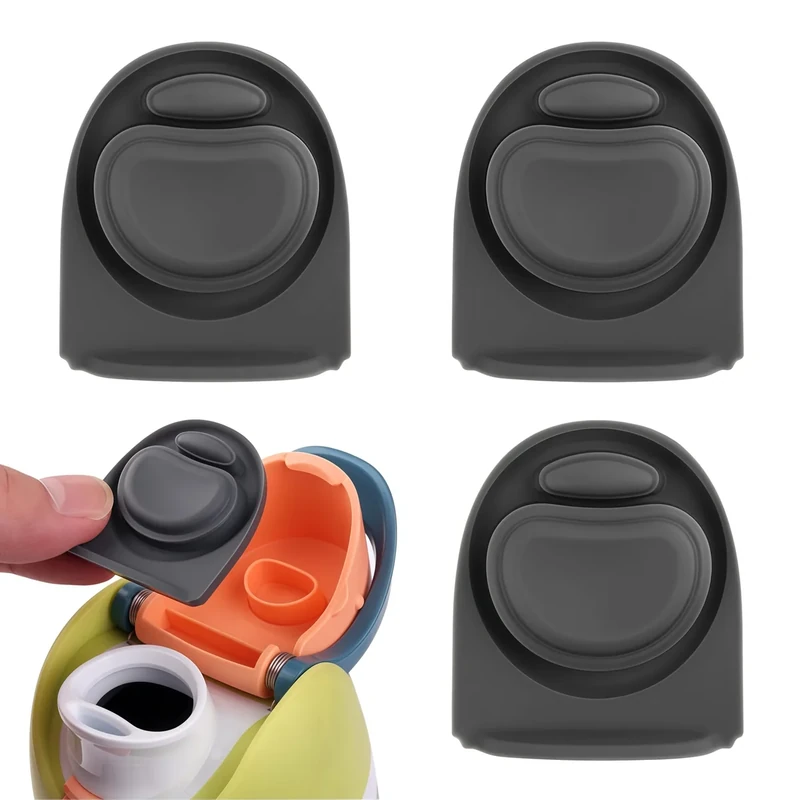 Bubrike Rubber Seal Replacement Stopper, Silicone Cap Insert, Compatible with Owala Freesip Spout Lid-3 Pack Gasket Parts