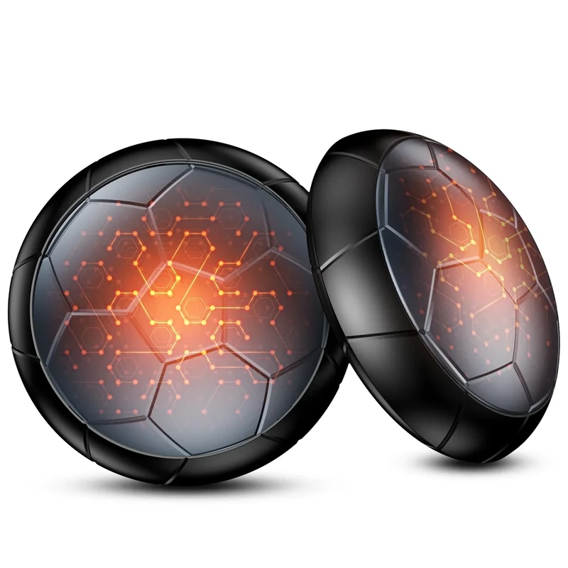 AJVV Hand Warmers Rechargeable 2 Pack丨3s Fast Heat with 6-Safe Guard, 3-Temp & 24Hrs Run, Pocket Handwarmer for Fishing, Driving, Camping, Hunting & Raynauds Relief