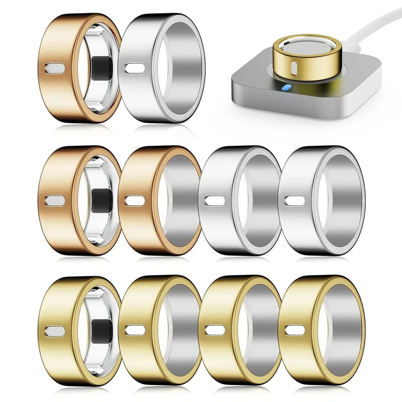 Snyeest 10-Pack Oura Ring 4/Gen3 Rugged TPU Protector for Workout