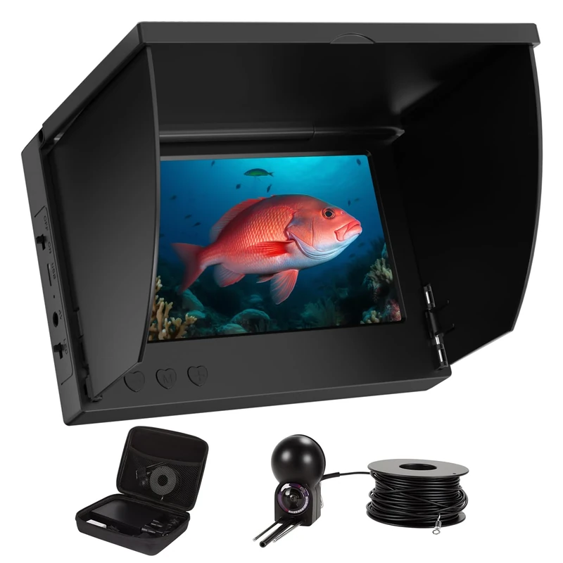 Anminto 5" Camera - 1000TVL IPS, 178 Wide, IP68, Night, 65ft Cable