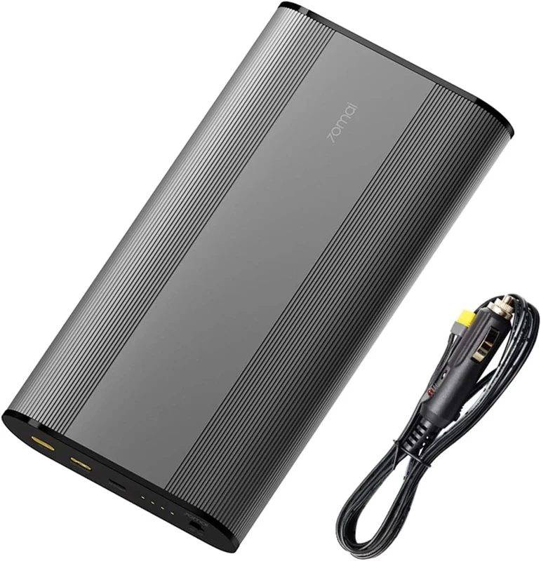 70mai Dash Cam Battery Pack BL96NNX, 96Wh LiFePO4 Backup Power, Up to 30-Hour Parking Mode, 11.2-30V Input, XT30+Type-C Output, Low Voltage Protection, 7-Protection BMS (Cigarette Lighter Solution)