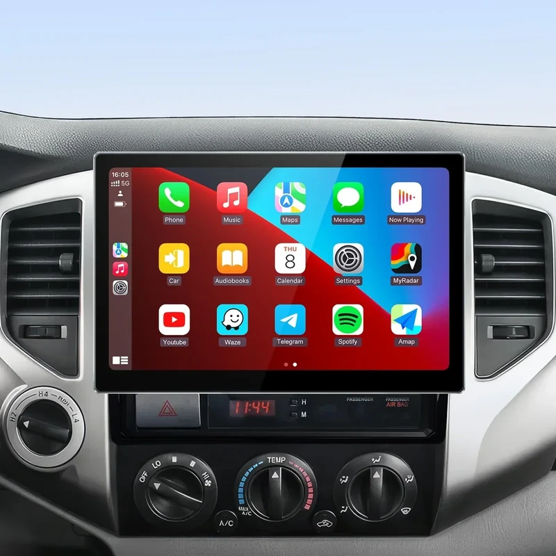 11.5" Car Stereo Radio for Toyota Tacoma 2005-2015 Upgrade CarPlay Replacement 4+64G HD Touch Screen Carplay/Android Auto/Android13/GPS Navigation/1080P Backup Camera