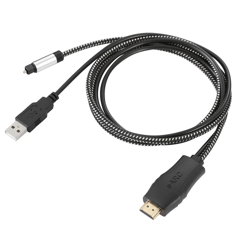 Unstincer HDMI eARC to Optical Converter - 192KHz for TV & Soundbar