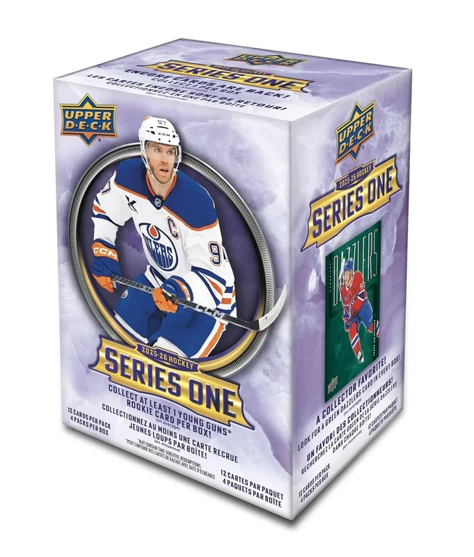 2025-26 Upper Deck Series 1 Hockey Blaster Box