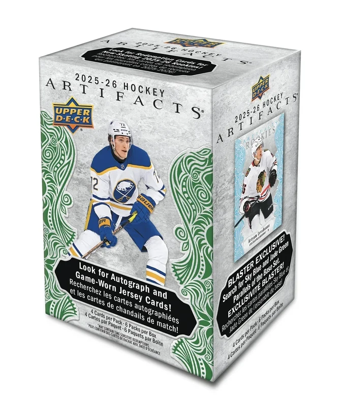 Upper Deck 2025-26 Artifacts Hockey Blaster Box