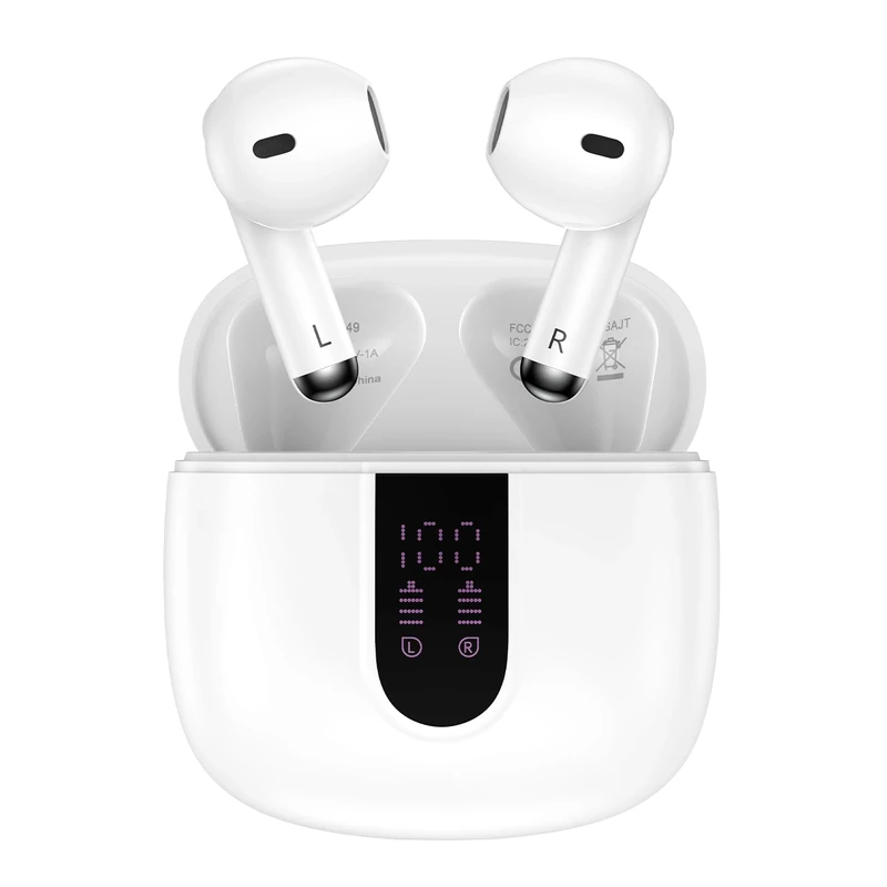 for iPhone 17 Pro Max Air, Earbuds Wireless Earphones Bluetooth Headphones Wire Less Blue Tooth Ear Buds Headset Ear Phones for iPhone 16e, 16, 16 Pro Max, 16 Plus, 15 14 13 12 11 Mini SE XR X XS 8 7