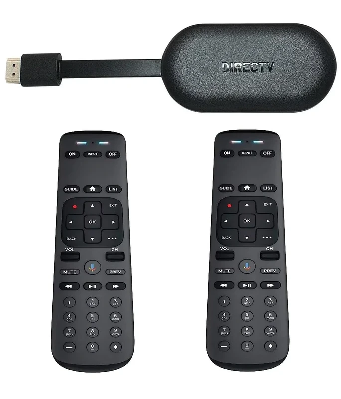 DIRECTV Gemini Air Streaming Box For Internet-Only Customers | Includes Extra RC82V Remote | 4K HDR Dongle with Voice Remote | Live TV, Cloud DVR, Streaming Apps | Requires DIRECTV Stream Subscription