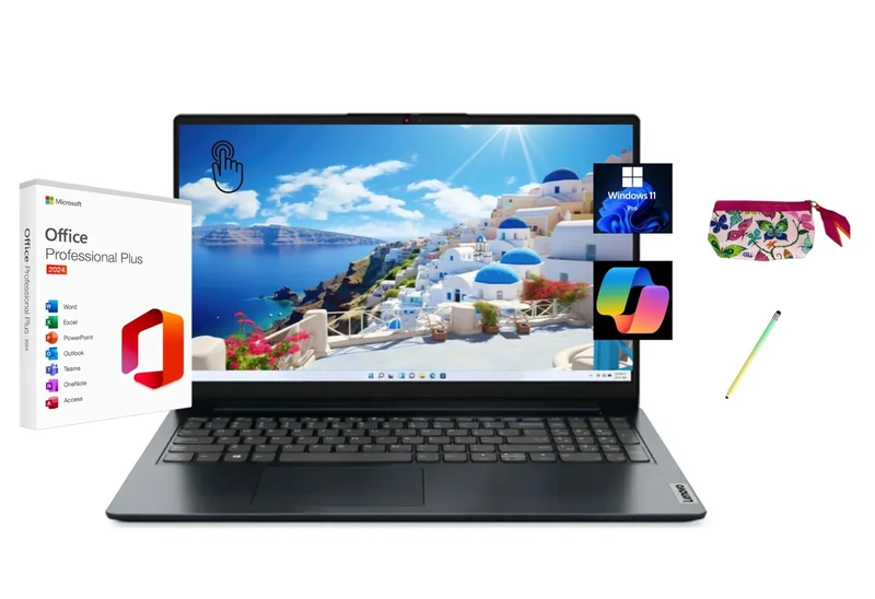 Lenovo Ideapad 1 15.6 Touch - Ryzen 5, 8GB RAM, 256GB SSD, Win 11 Pro