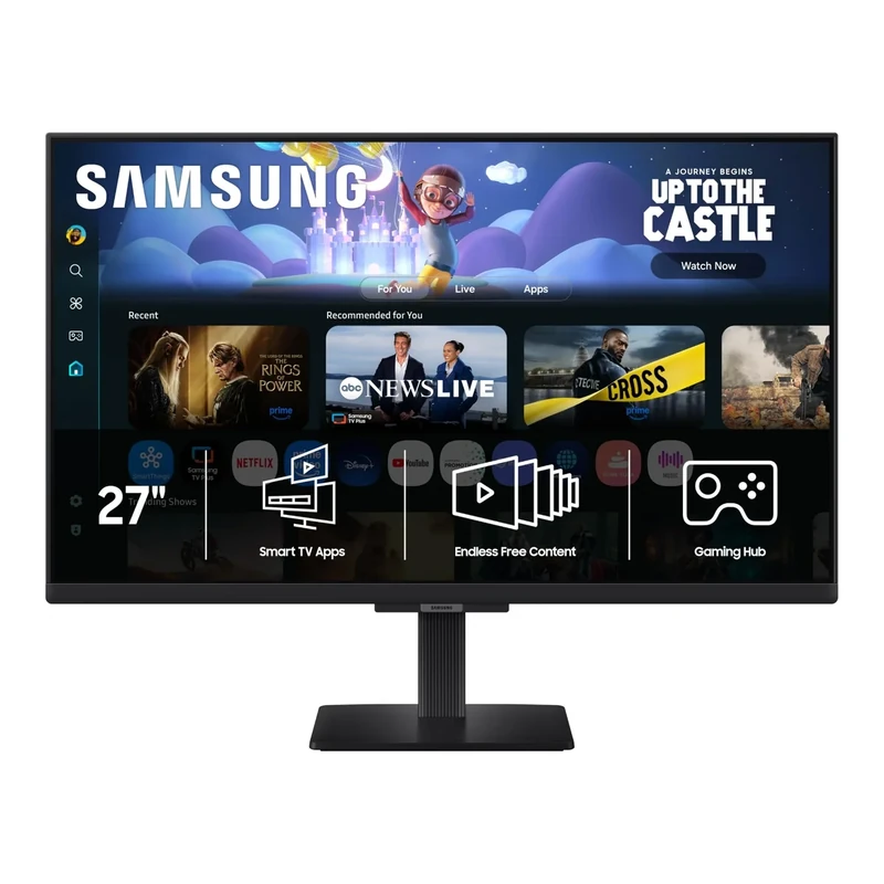 Samsung 27" M5 (M50F) FHD Smart Monitor - Streaming TV & Gaming