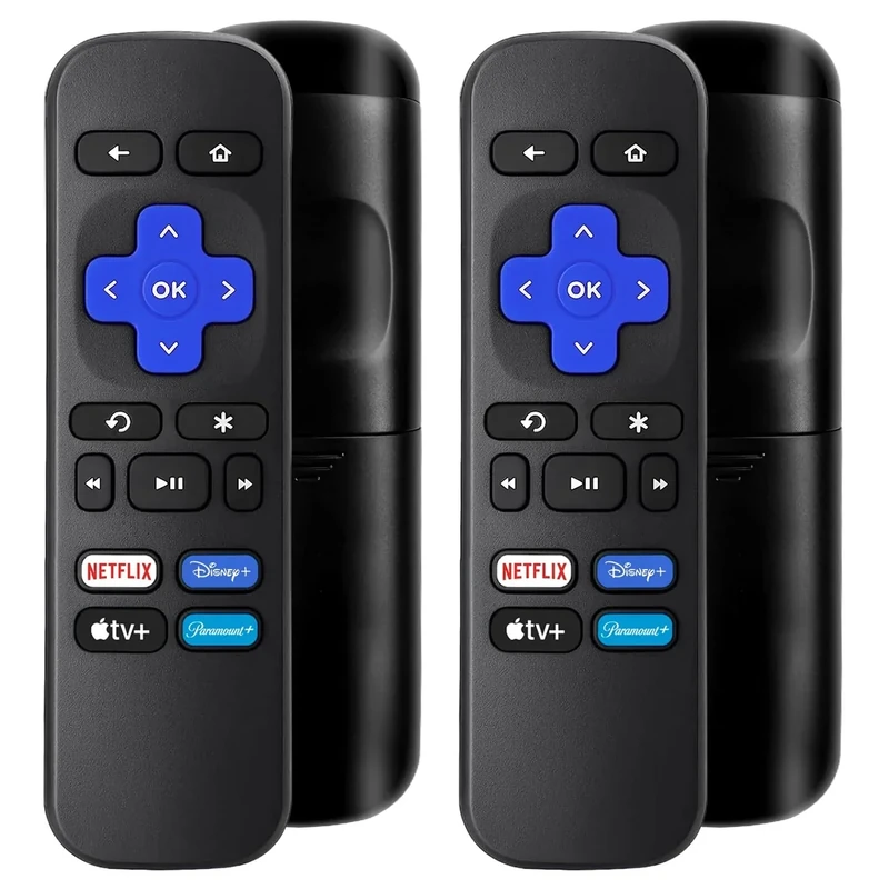 （2 Pack） Replacement Remote for Roku-Box-Express-Player-Premiere - NOT for Any TVs or Sticks
