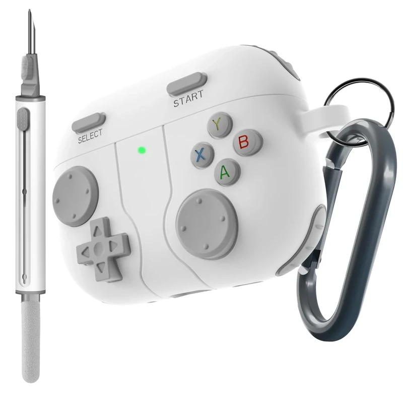 DamonLight AirPods Pro 3 Case - Shockproof Silicone with Cleaning Pen