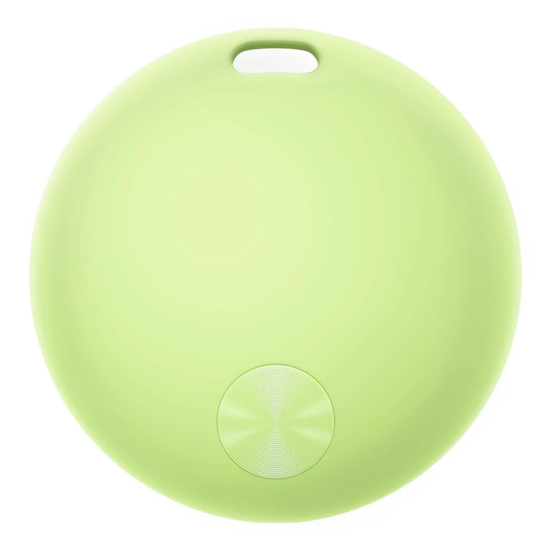 Air Tracker Tags-1 Pack, New Bluetooth Tracker Works with Apple Find My APP (iOS Only), 92 dB Sound,Replaceable Battery, Smart Tag with Keychain, Keys Finder and Item Locator for Luggage, Mint Green