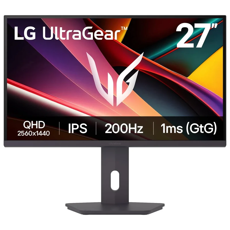 LG 27G610A-B 27-inch UltraGear QHD Gaming Monitor - 200Hz, 1ms, HDR400