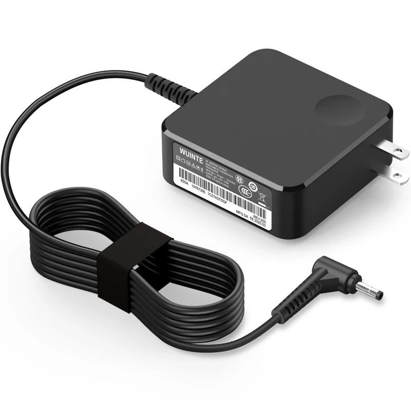 Charger Compatible Lenovo Laptop Computer 65W 45W Round Tip Power Supply AC Adapter Fit for Lenovo IdeaPad 330-14, 330-15, 330-17, 510-15, 330s-14, 330s-15, Flex 6-14 Laptop Charger