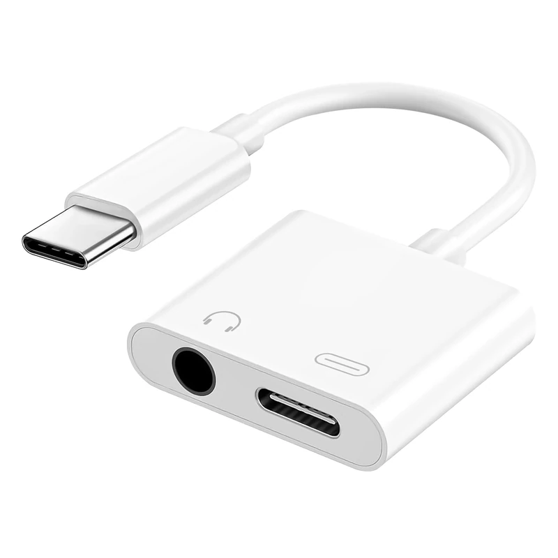Criello USB-C to 3.5mm Adapter - PD Fast Charge for iPhone 15/16