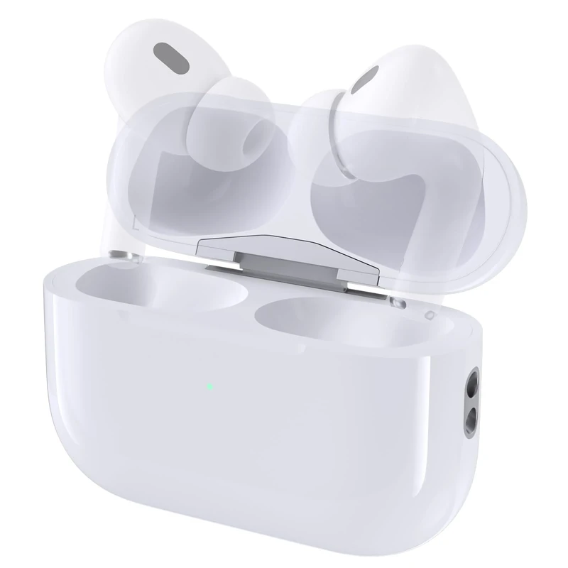 Euiyi Wireless AirPod Pro 2 Charging Case - USB-C, 660mAh, Sync Button