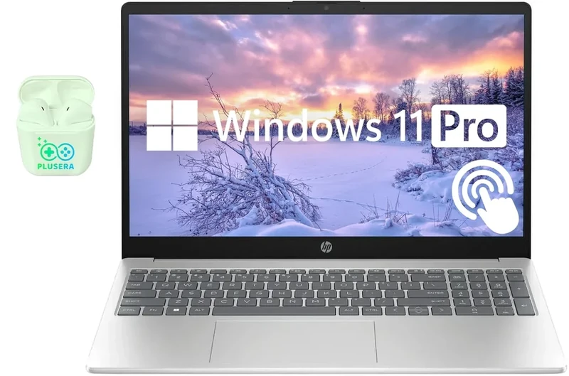 HP 15.6" Touchscreen Laptop - 32GB RAM, 1TB SSD, 6-Core i3, Win 11 Pro