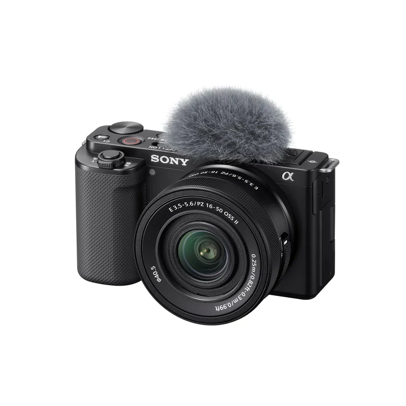Sony Alpha ZV-E10 Vlog Camera Kit - 24.2MP, 4K, Vari-Angle LCD
