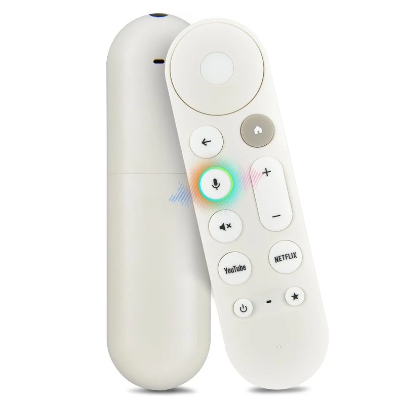 RETROSUN GY3LE Voice Remote for Google TV 4K - White