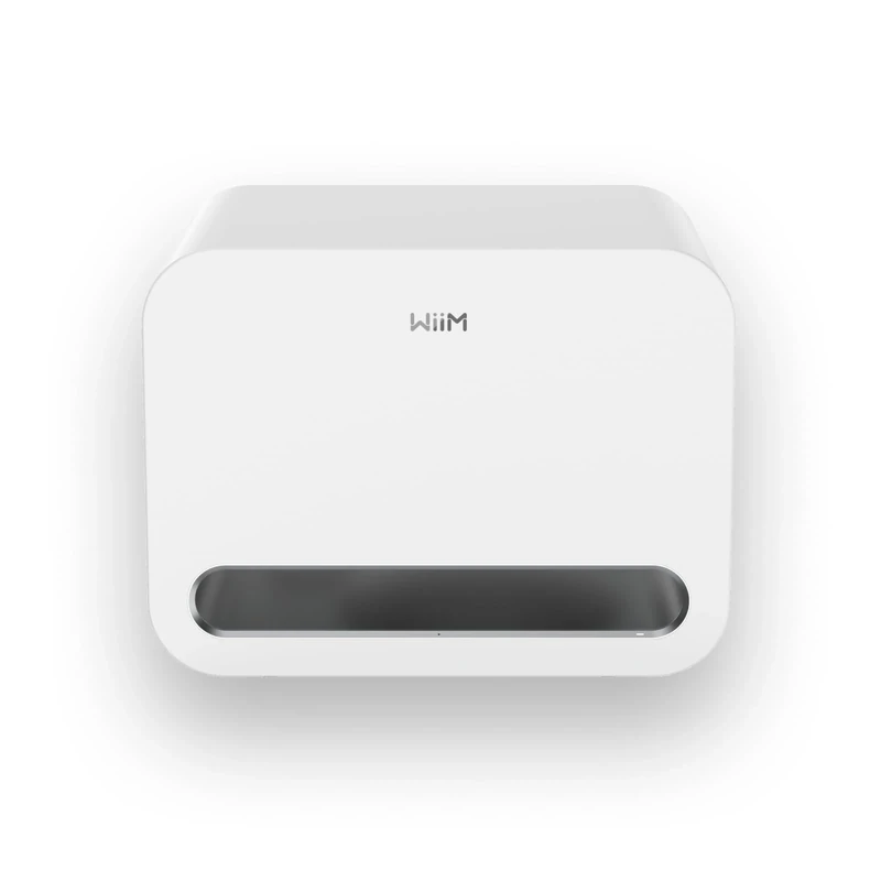 WiiM Sub Pro – 8" 250 W Wireless Smart Subwoofer | AI RoomFit™ Calibration | Wi-Fi 6 & Bluetooth 5.3 | 25 Hz Deep Bass | Works with WiiM Streamers, Amps & Any RCA Sub-Out System | White