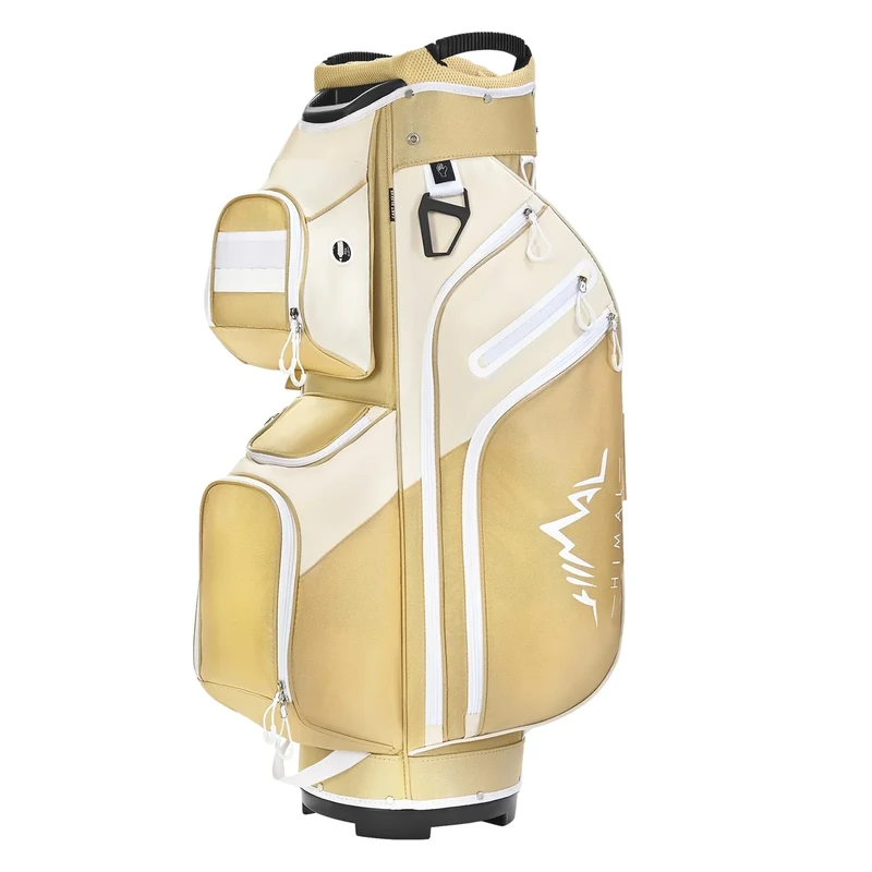 UNIHIMAL Golf Cart Bag, 15 Way Organizer Divider Top with Handles and Rain Cover