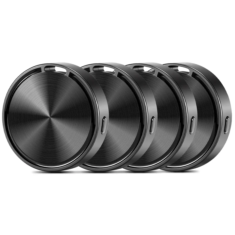 BXOXD Airtag for Andriod and iOS,Air Tags-4 Pack,Andriod Tracker Tags,Support Dual System,Work with Apple Find My and Gooogle Hub App,Item Locator for Luggage, Backpack,Key,Wallet and More