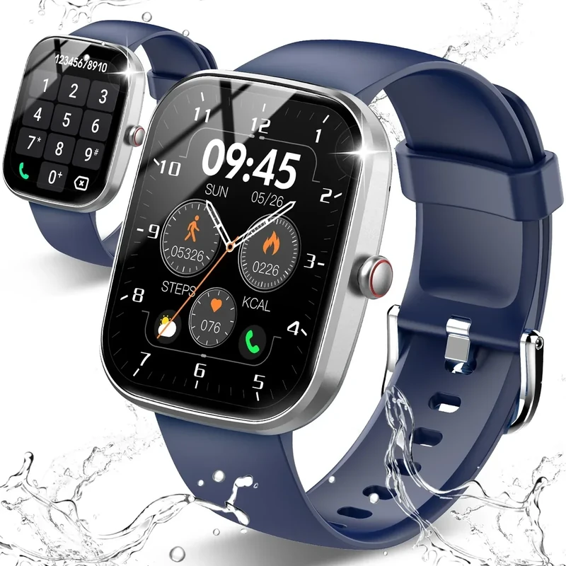Csasan 1.91" HD Smartwatch - Call, 100+ Sports, IP68 Waterproof