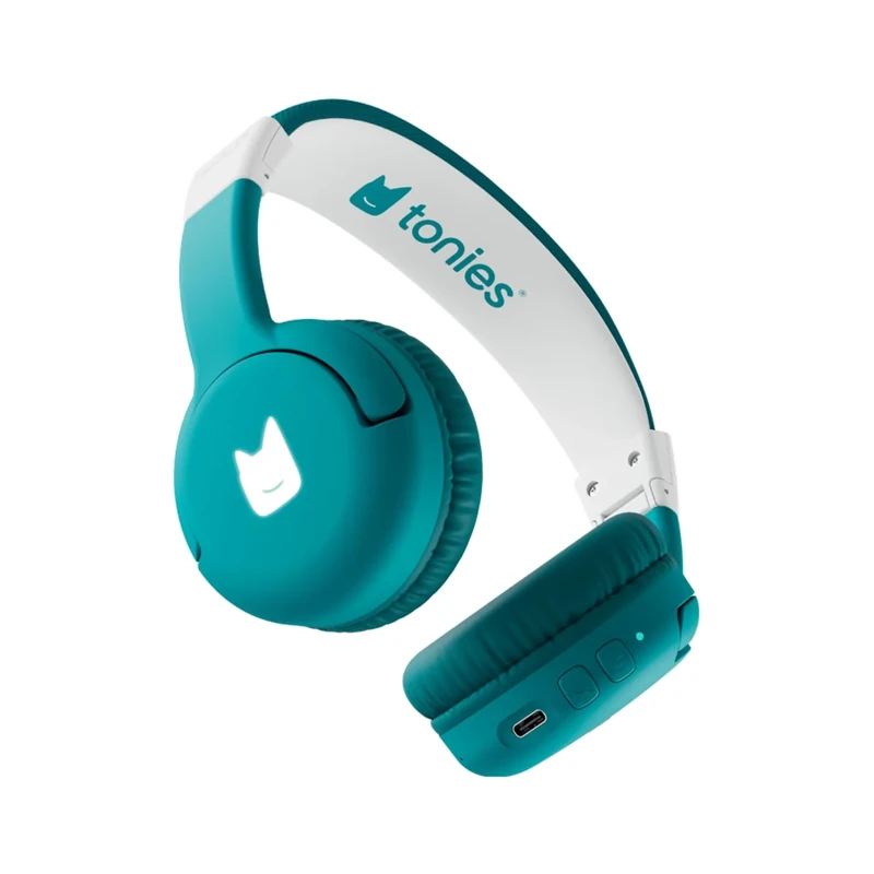 Tonies Bluetooth Headphones for Toniebox 2 - Tropical Teal, 85dB Limit